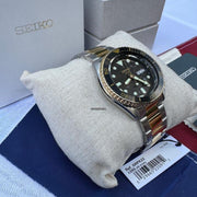Seiko 5 Sports Automatic Special Creation Black Dial Two Tone Steel Strap Watch For Men - SRPK22
