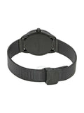 Calvin Klein Minimal Diamonds Black Dial Black Mesh Bracelet Watch for Women - K3M22X2X