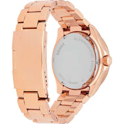 Fossil Cecile Rose Gold Dial Rose Gold Steel Strap Watch for Women - AM4483
