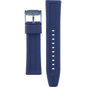 Fossil Bannon Multifunction Blue Dial Blue Silicone Strap Watch for Men - BQ2498
