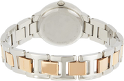Fossil Virginia Rose Gold Dial Two Tone Steel Strap Watch for Women - ES3405
