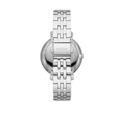 Fossil Jacqueline Multifunction Moonphase White Dial Silver Steel Strap Watch for Women - ES5164