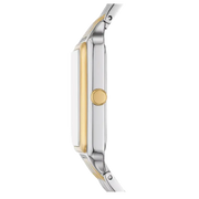 Fossil Raquel Three Hand Mother of Pearl Dial Two Tone Steel Strap Watch For Women - ES5305