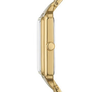 Fossil Raquel Three Hand Mother of Pearl Dial Gold Steel Strap Watch For Women - ES5304