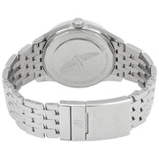 Breitling Navitimer Automatic 41mm Green Dial Silver Steel Strap Watch for Men - A17326361L1A1