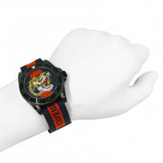 Gucci Dive Tiger Blue and Red Dial Blue Red Blue Nylon Strap Watch For Men - YA136215