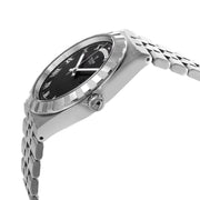 Tudor Royal Automatic Black Dial Silver Steel Strap Watch for Men - M28600-0003