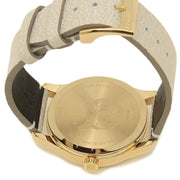 Gucci G Timeless Butterfly White Dial White Leather Strap Watch For Women - YA1264062