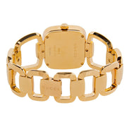 Gucci G Gucci Brown Dial Rose Gold Steel Strap Watch For Women - YA125408