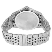 Gucci G Timeless Black Dial Silver Steel Strap Watch For Men - YA126201