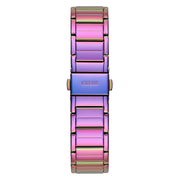 Guess Fusion Chronograph Purple Dial Purple Steel Strap Watch for Women - GW0552L4