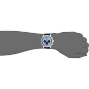 Guess Horizon Chronograph Analog Blue Dial Brown Leather Strap Watch For Men - W0380G6
