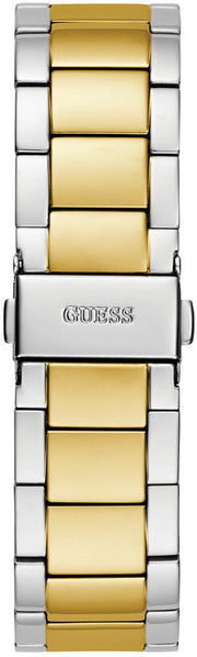 Guess Sunray Multifunction Silver Dial Two Tone Steel Strap Watch for Women - GW0616L2