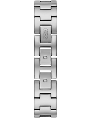 Guess Water Pro Diamonds Silver Dial Silver Steel Strap Watch For Women - G75511M