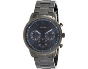 Guess Hendrix Chronograph Gunmetal Dial Gunmetal Steel Strap Watch for Men - W1309G3