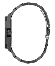 Guess Asset Quartz Black Dial Black Steel Strap Watch For Men - GW0575G3