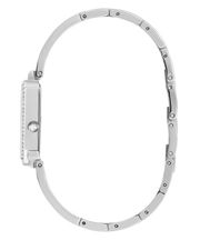 Guess Fame Quartz Crystals Silver Dial Silver Steel Strap Watch For Women - GW0644L1