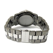 Marc Jacobs Amy Grey Dial Grey Steel Strap Watch for Women - MBM3196
