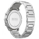 Hugo Boss Pioneer Chronograph Blue Dial Silver Steel Strap Watch for Men - 1513713