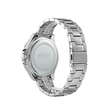 Hugo Boss Premiere Chronograph Silver Dial Silver Steel Strap Watch for Women - 1502442