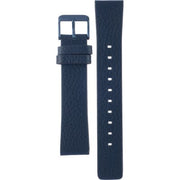 Hugo Boss Time One Blue Dial Black Leather Strap Watch for Men - 1513431