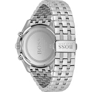 Hugo Boss Associate Chronograph Blue Dial Silver Steel Strap Watch for Men - 1513839