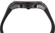 Hugo Boss Distinct Chronograph Black Dial Black Silicone Strap Watch for Men - 1513859
