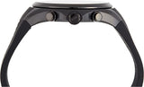 Hugo Boss Distinct Chronograph Black Dial Black Silicone Strap Watch for Men - 1513859