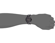 Hugo Boss Distinct Chronograph Black Dial Black Silicone Strap Watch for Men - 1513859
