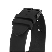 Hugo Boss Velocity Chronograph Black Dial Black Rubber Strap Watch for Men - 1513720