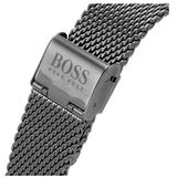 Hugo Boss Skymaster Chronograph Grey Dial Grey Mesh Bracelet Watch for Men - 1513837
