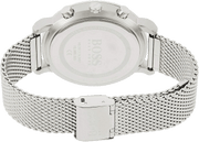 Hugo Boss Integrity Chronorgaph Grey Dial Silver Mesh Bracelet Watch for Men - 1513807