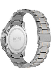 Hugo Boss Trophy Chronograph Grey Dial Two Tone Steel Strap Watch for Men - 1513634