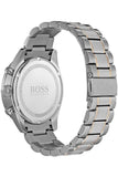 Hugo Boss Trophy Chronograph Grey Dial Two Tone Steel Strap Watch for Men - 1513634