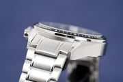 Hugo Boss Driver Chronograph Blue Dial Silver Steel Strap Watch for Men - 1513081