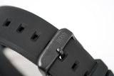 Hugo Boss Velocity Chronograph Black Dial Black Rubber Strap Watch for Men - 1513720