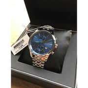 Hugo Boss Jet Chronograph Blue Dial Silver Steel Strap Watch for Men - 1513384