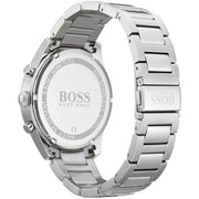 Hugo Boss Rafale Competitive Sport Chronograph Silver Dial Silver Steel Strap Watch for Men - 1513511