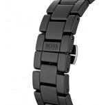 Hugo Boss Ocean Edition Chronograph Navy Blue Dial Black Steel Strap Watch for Men - 1513743