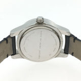 Marc Jacobs Blade Black Dial Black Leather Strap Watch for Women - MBM1211