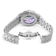 Maurice Lacroix Aikon Automatic Blue Dial Silver Steel Strap Watch For Men - AI6008-SS002-430-1