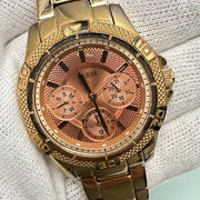 Guess Phantom Mini Rose Gold Dial Rose Gold Steel Strap Watch for Women - W0235L3