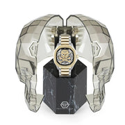 Philipp Plein High-Conic Automatic Gold Dial Two Tone Steel Strap Watch For Men - PWRAA0323