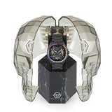 Philipp Plein High-Conic Automatic Black Dial Black Stainless Steel Strap Watch For Men - PWRAA0823