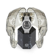 Philipp Plein High-Conic Automatic Silver Dial Silver Steel Strap Watch For Men - PWRAA0223