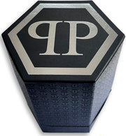 Philipp Plein The Skull Grey Dial Grey Silicone Strap Watch For Men- PWAAA2324