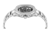 Philipp Plein High-Conic Automatic Silver Dial Silver Steel Strap Watch For Men - PWRAA0223