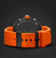 Breitling Endurance Pro Black Dial Orange Rubber Strap Watch for Men - X82310A51B1S1