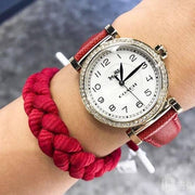Coach Madison White Dial Red Leather Strap Watch for Women - 14502400
