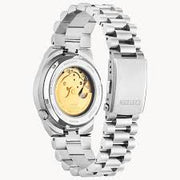 Citizen Tsuyosa Automatic Black Dial Silver Steel Strap Watch For Men - NJ0150-56E